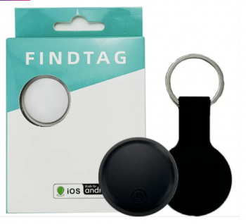 Wireless Find Tag / Route tracking / + ключодържател / Черен